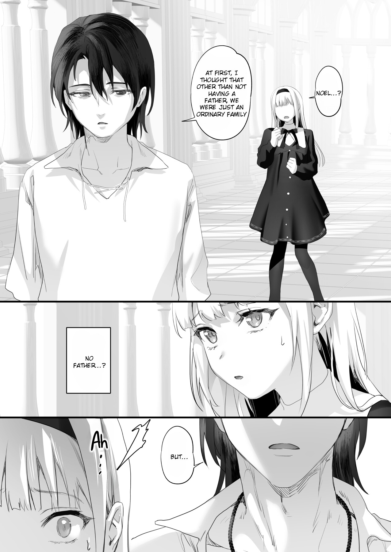 Hentai Manga Comic-A mysterious exorcist falls in love with a reincarnated succubus and risks his life-Read-152